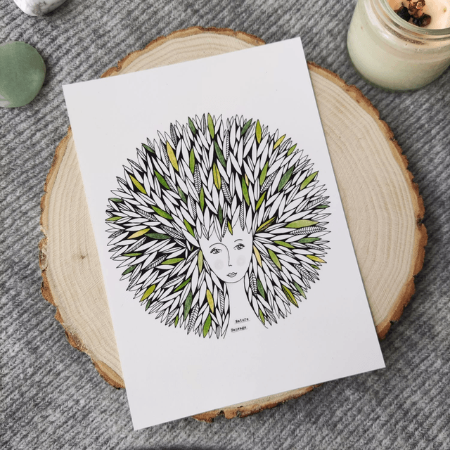 Nature sauvage - Reproduction 13x18cm ou A4