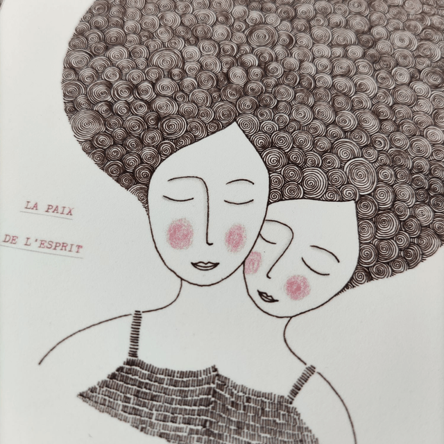 La paix de l'esprit - Reproduction 13x18cm ou A4