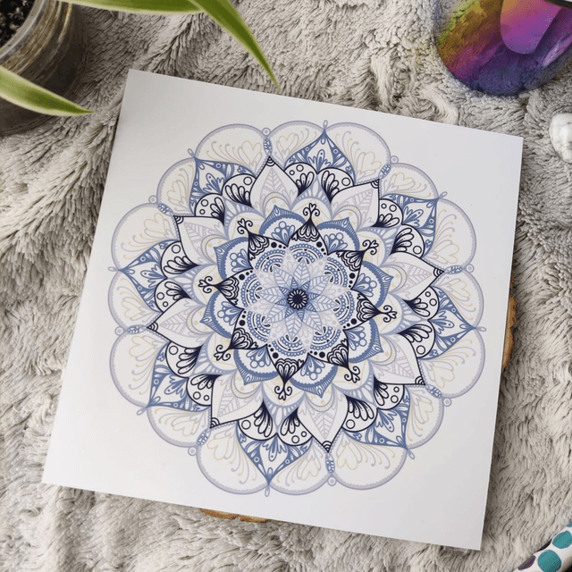 Mandalilas - Impression 20x20cm