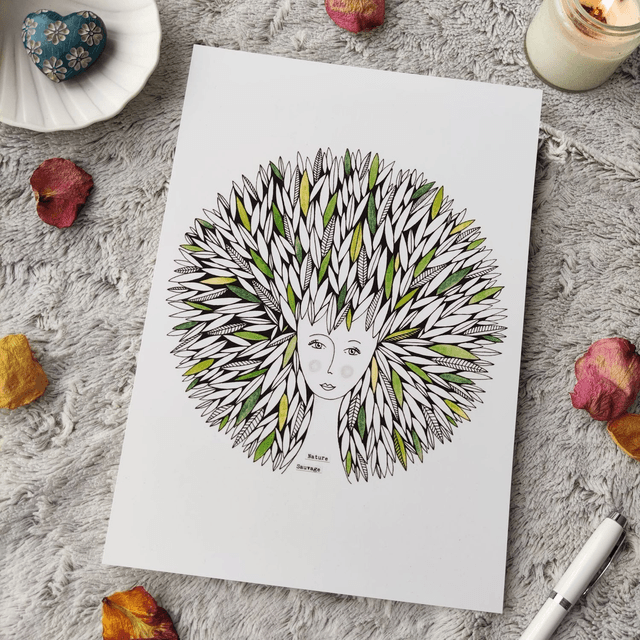 Nature sauvage - Reproduction 13x18cm ou A4