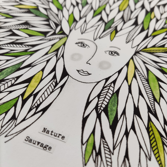 Nature sauvage - Reproduction 13x18cm ou A4