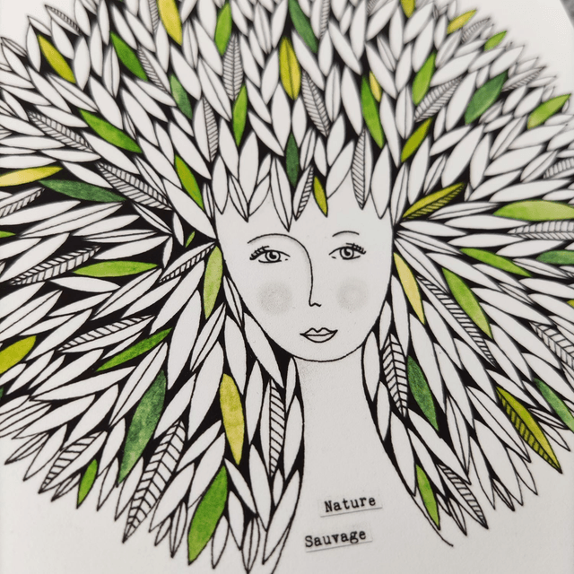 Nature sauvage - Reproduction 13x18cm ou A4