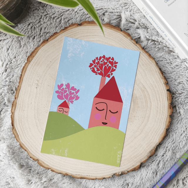 Maisons in love 10x15cm